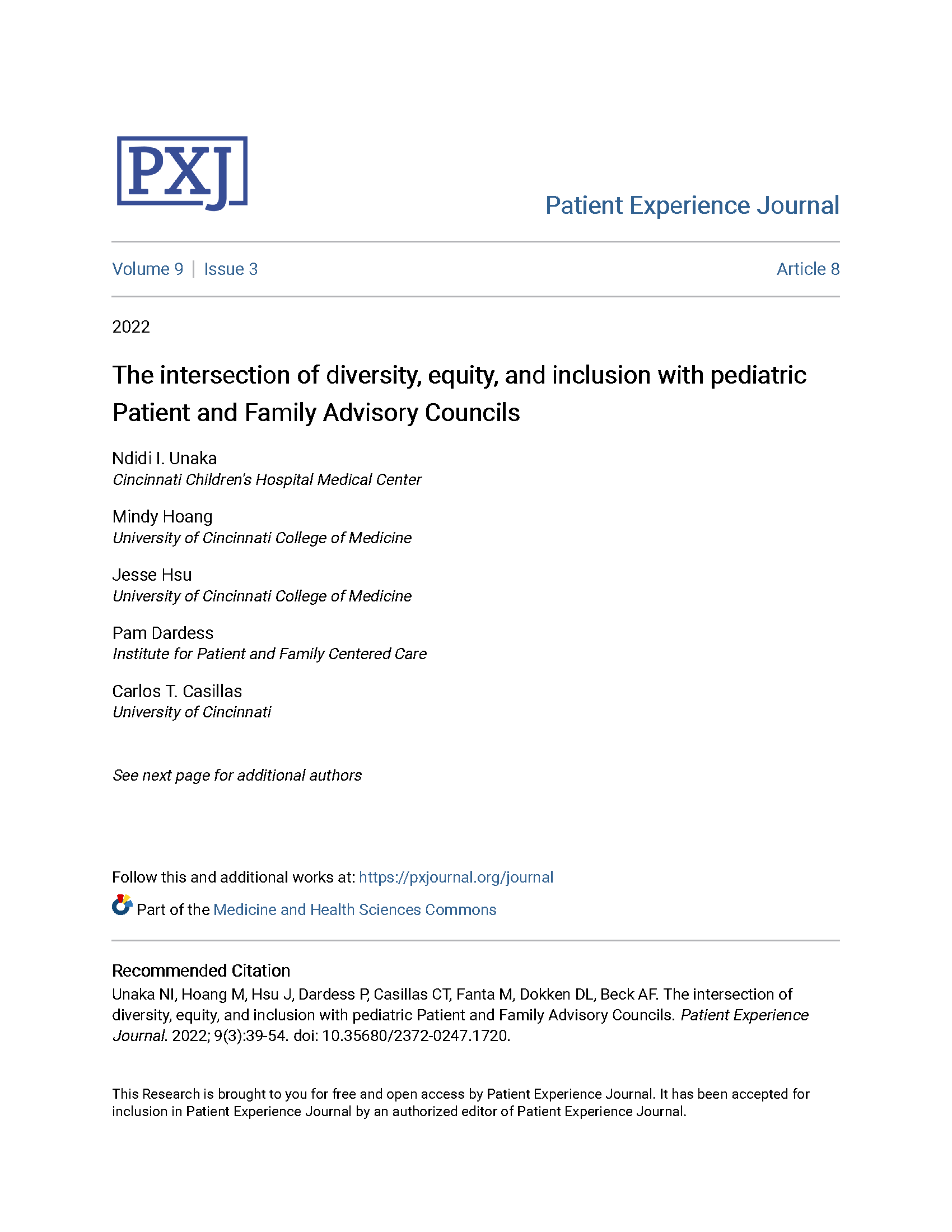 The Intersection Of Diversity Equity And Inclusion With Pediatric The Intersection Of Diversity Equity And Inclusion With Pediatric