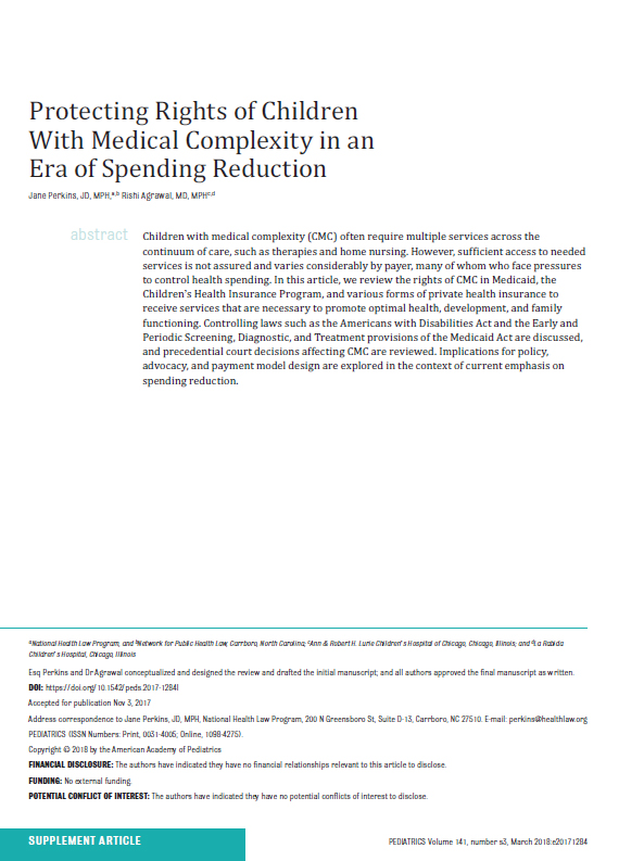 Protecting Rights Of Children With Medical Complexity In An Era Of 