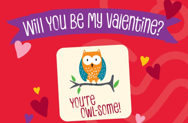 Owl Valentine - You're Owl-some!