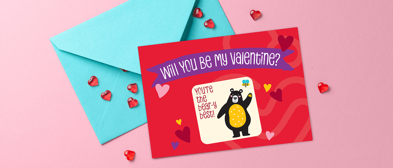 Will you be my Valentine? Participate in our virtual Valentine Exchange.