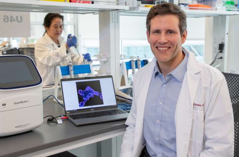 Specialists inside the new Center for Pediatric Inflammatory Bowel Disease and Celiac Disease.