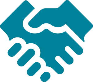shaking hands small