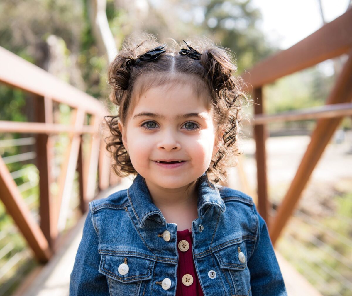 Marlee-Jo smiling at camera.