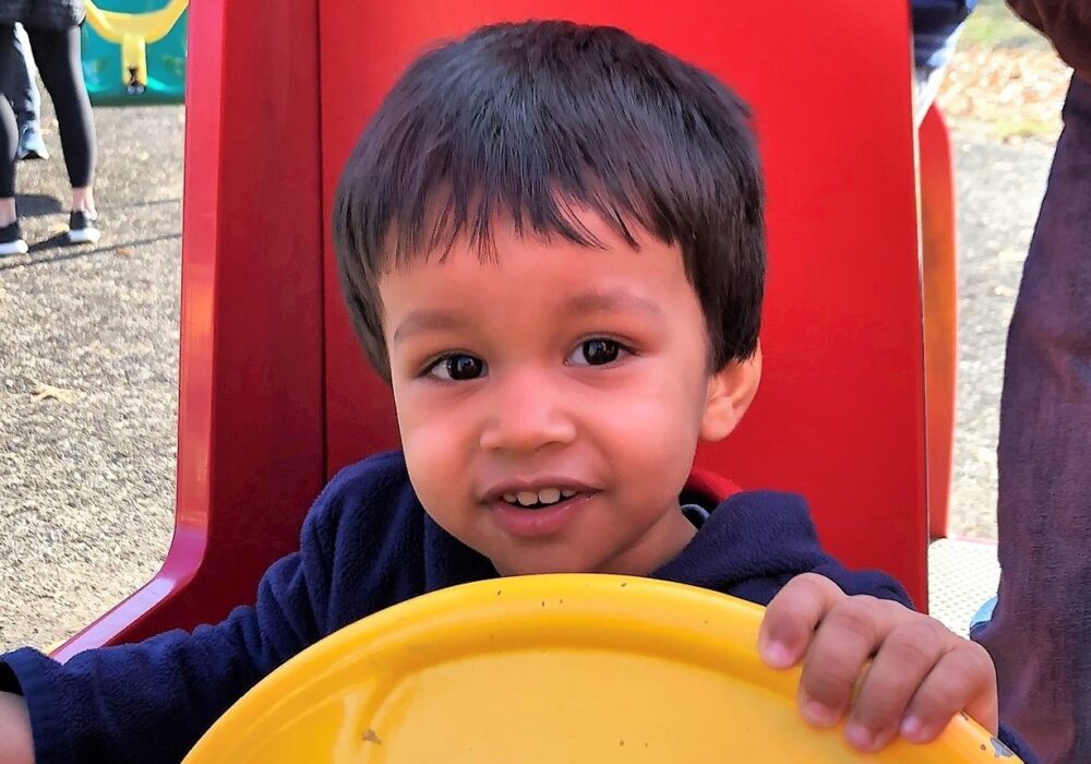 Yuvi at playground.