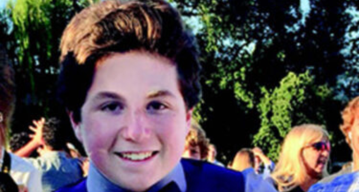 Boy smiling
