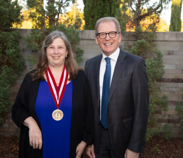 Anne Dubin and Lloyd Minor