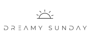 Dreamy Sunday's black and white sun and typeface