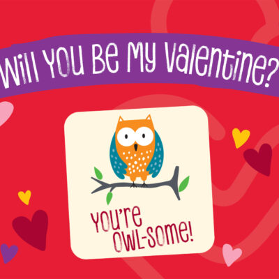 Owl Valentine - You're Owl-some!