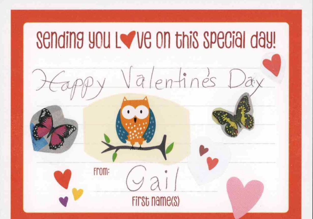 Valentines Mailer Response- Gail