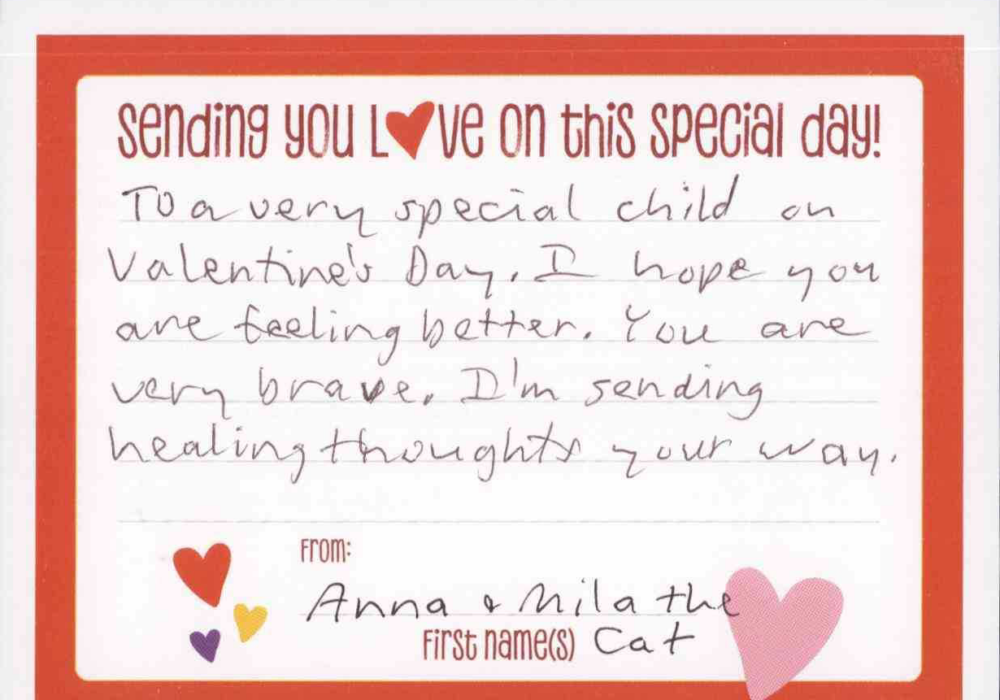 Valentines Mailer Response- Anna