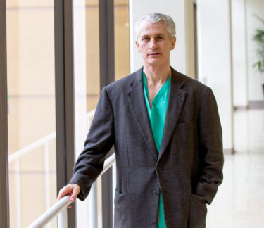 Frank Hanley, MD. Heart Center cardiothoracic surgeon. Dec. 2014 Photo by Norbert von der Groeben.