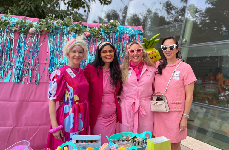 Lucile Packard Foundation for Children’s Health board of directors dressed as Barbies.